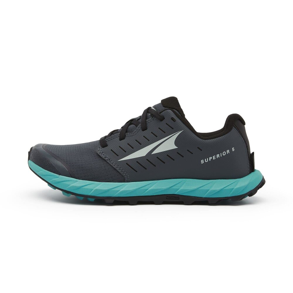 ALTRA WOMEN'S SUPERIOR 5 RUNNING SHOE, DARK SLATE, 8 MEDIUM